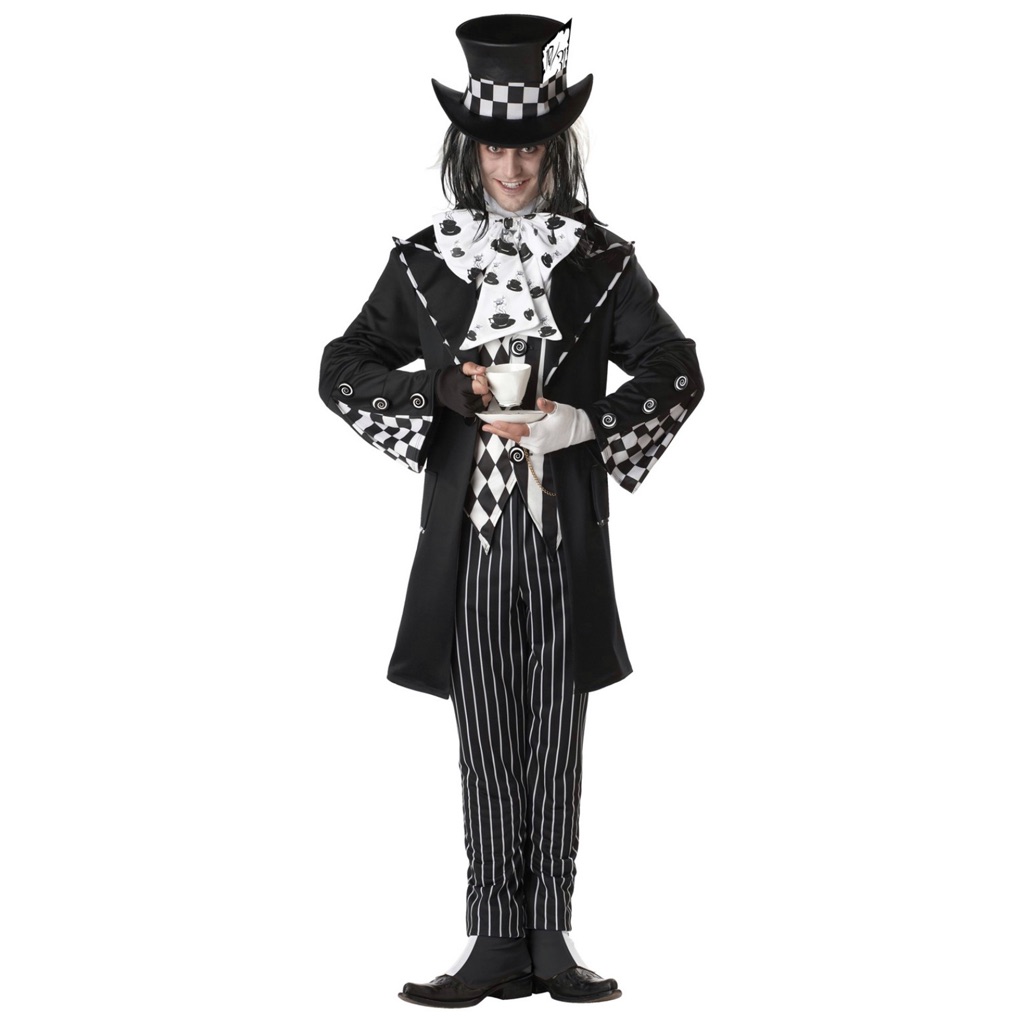Halloweendark Mad Hatter Men Costume